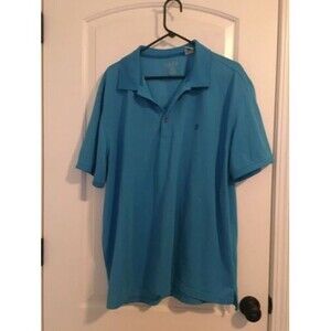 Izod Men's Short Sleeve Polo Shirt Size XXL Blue